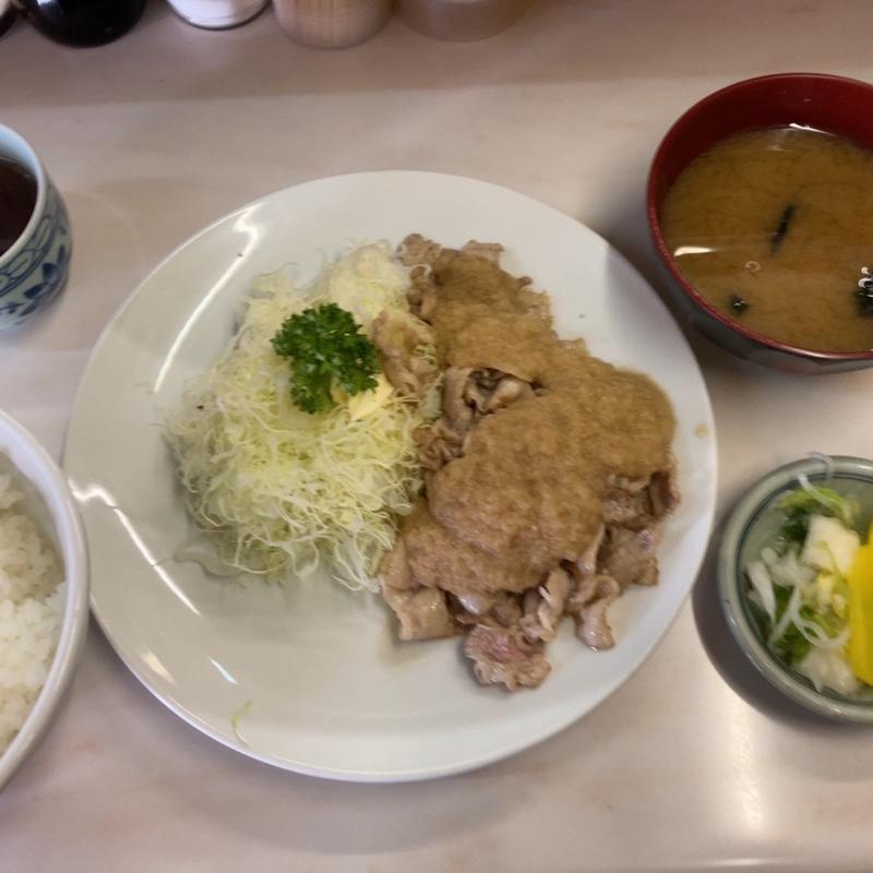 とんバラ定食(角常食堂 中央市場店)