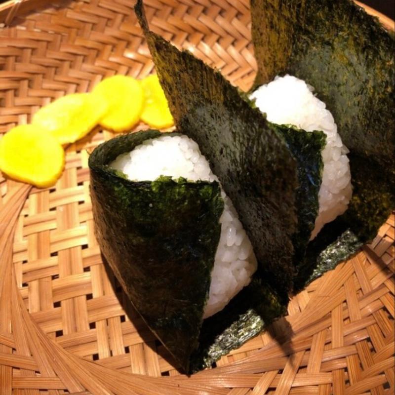 昼のセットおにぎり2個(おにぎり 浅草 宿六)