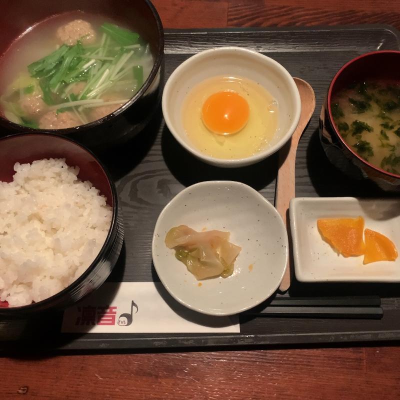 鶏つくねと白菜のスープ炊き定食(凛音 （りんね）)