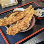 穴子天丼(出石皿そば処宿坊)