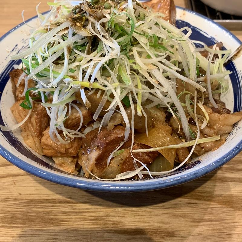 葱山椒肉めし　期間限定(肉めし岡もと 新橋店)