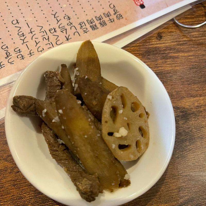 お通し(串かつ屋台 ふくろう )