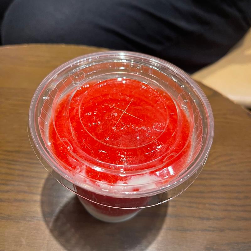 ストロベリーヨーグルト(花のれん タリーズコーヒー なんばグランド花月店)