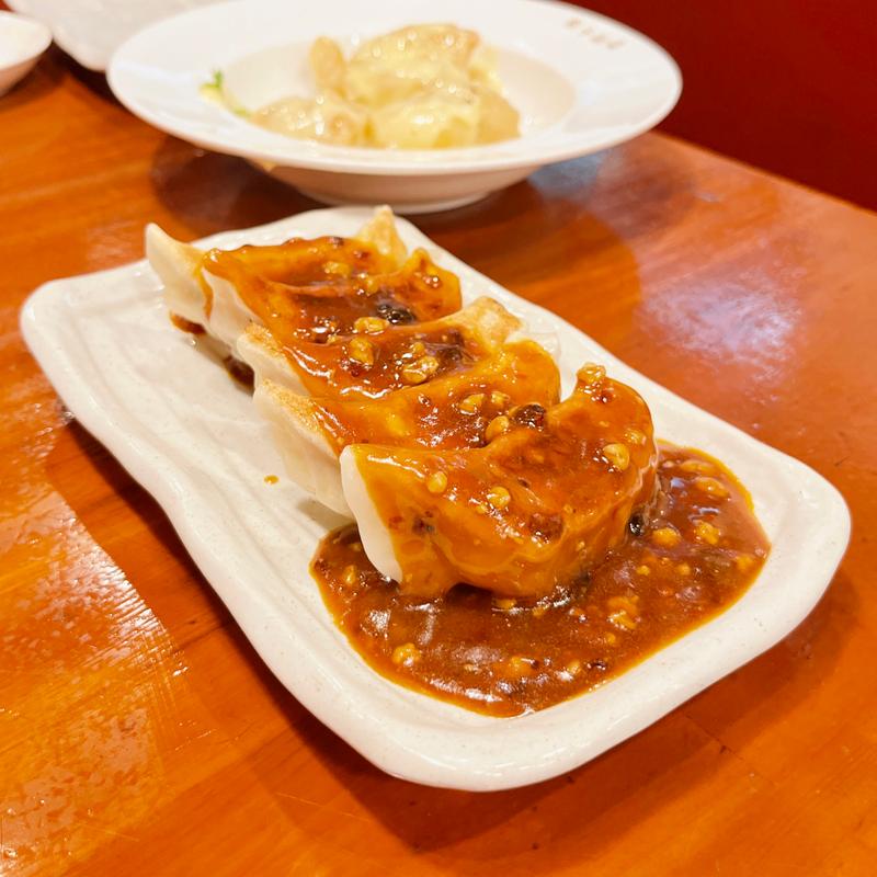 マーボー餃子(24時間餃子酒場 青物横丁店)