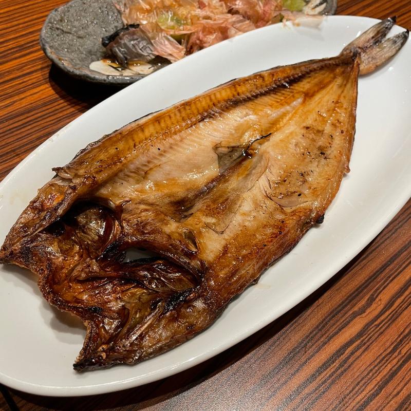 道産真ホッケ姿焼き(海鮮肉炉端 大夢)