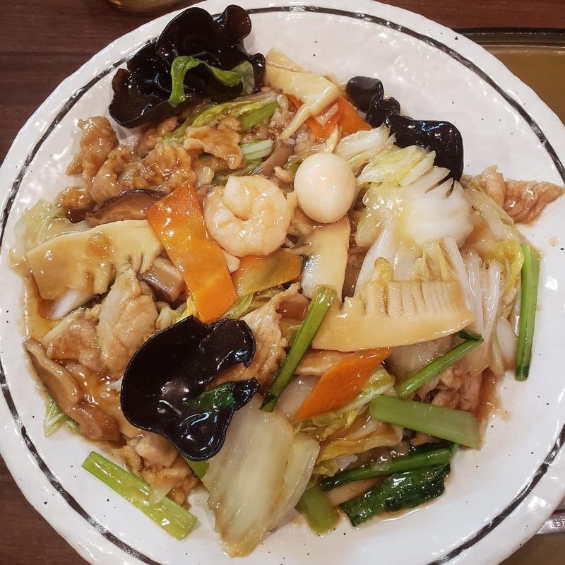 五目あんかけ中華飯(新潟三宝亭 東京ラボ中目黒店)