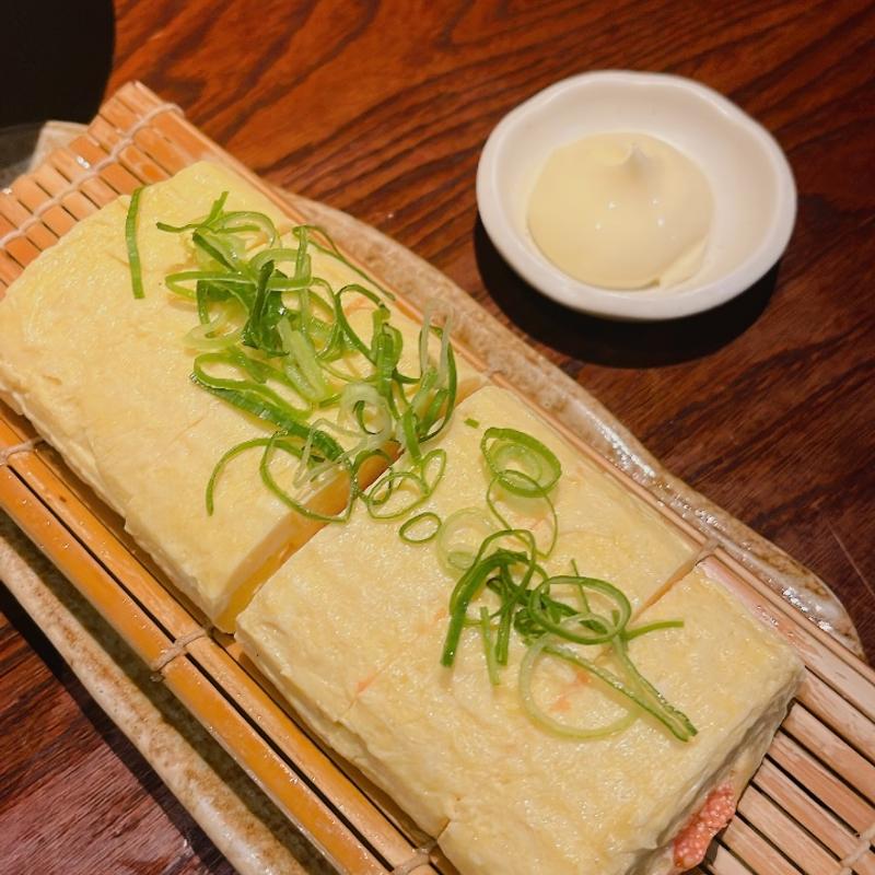 厚焼き卵明太子入り(肉問屋じゅわっち )