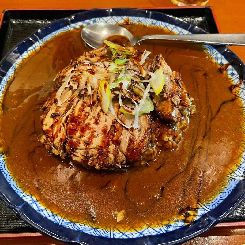 ポークチャーシューカレー(肥後橋南蛮亭)