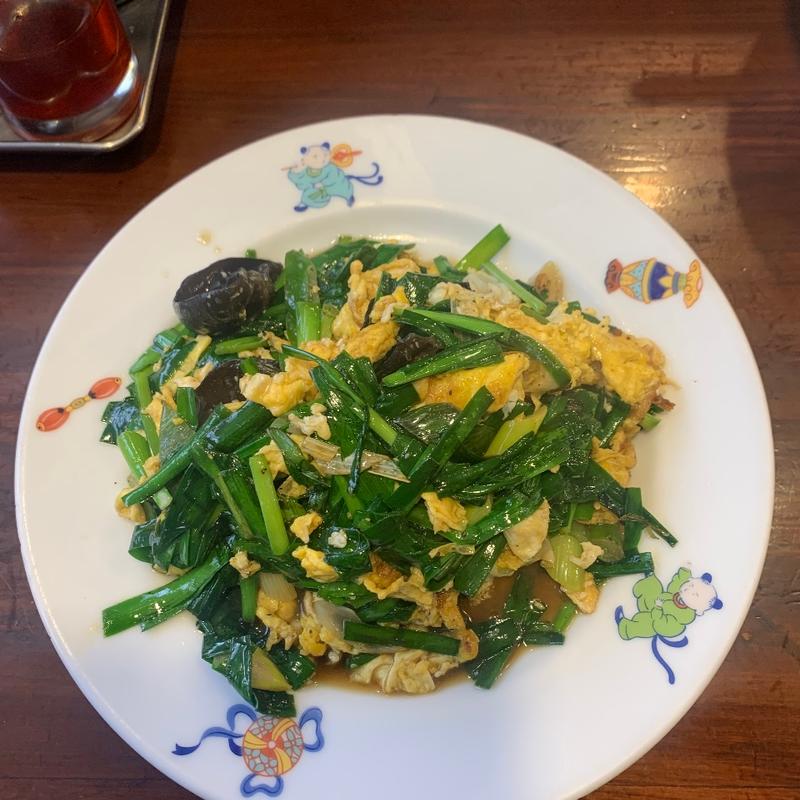 ニラ玉子炒め(天龍 銀座街店)