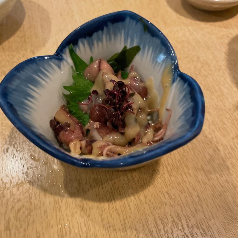 ホタルイカ酢味噌和え(紀州の鮮魚と地酒のお店 うえだや)