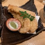 たけのこ天ぷら(紀州の鮮魚と地酒のお店 うえだや)