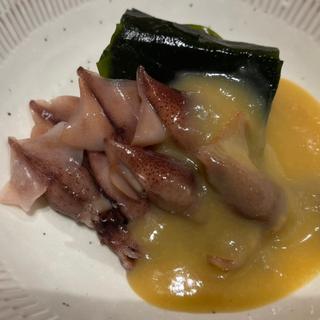 ホタルイカ酢味噌(鮨屋とんぼ 栄店)