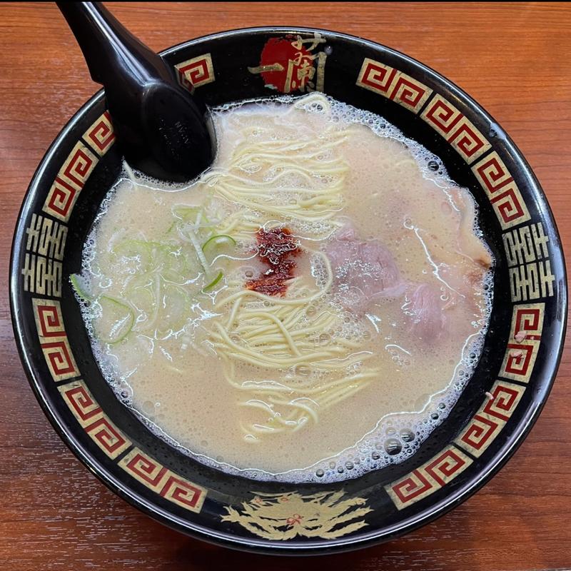 ラーメン(一蘭　名古屋栄店)