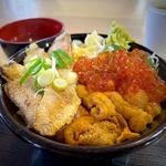 のどぐろ三色丼(お食事処 千屋)