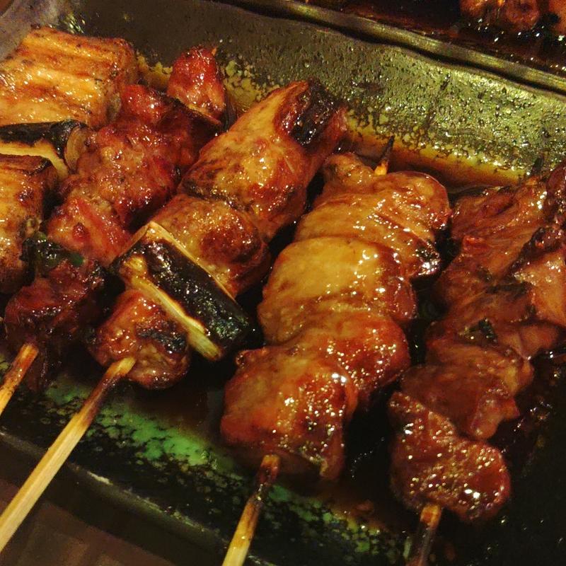 豚串特盛（5本）(やきとん筑前屋 青砥店)