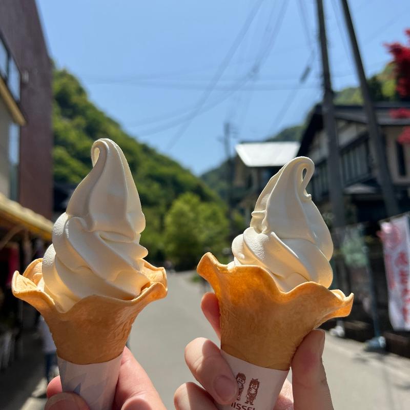 ソフトクリーム(お食事・喫茶 渓谷 （けいこく）)