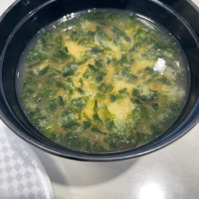 青さ味噌汁(魚べい リップス愛宕店)