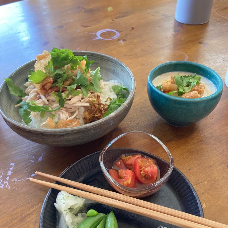 ジーロー飯定食(わたしの好物)