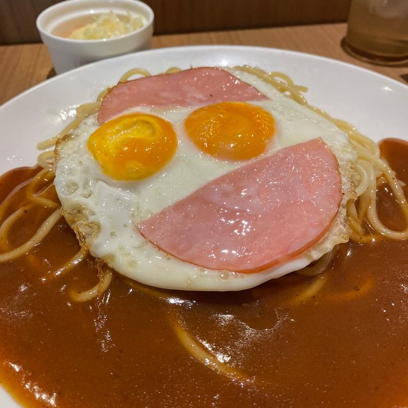 ハムエッグ(ヨコイ KITTE名古屋店 （スパゲッティ・ハウス ヨコイ）)