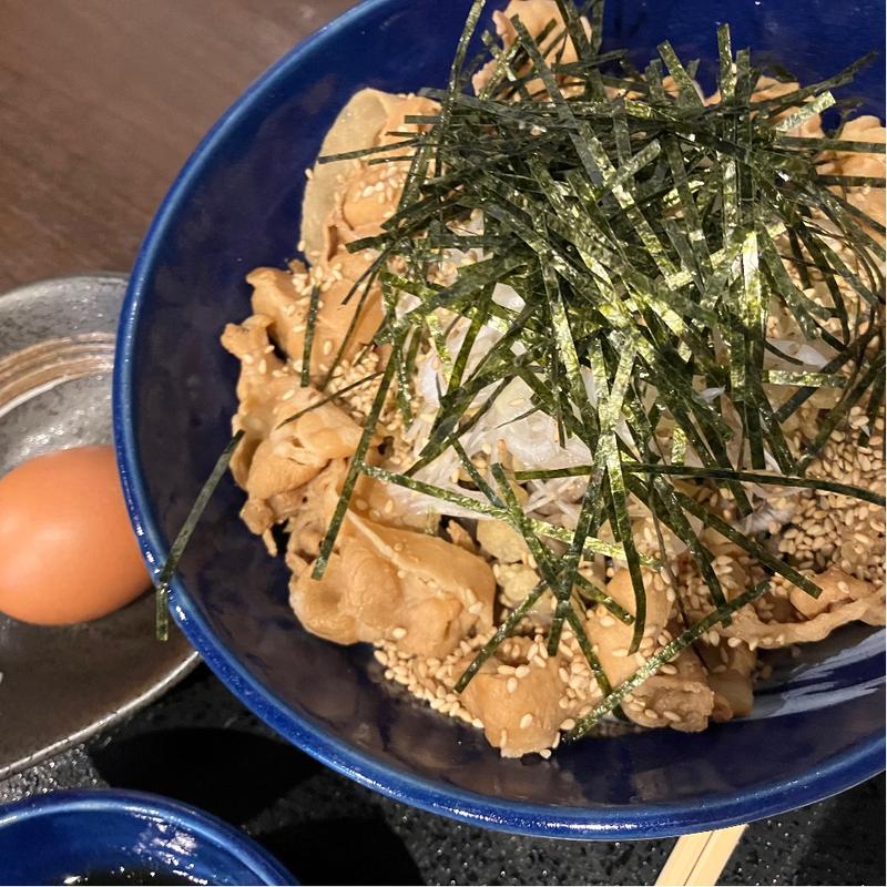 肉つけそば(船橋しらぬひ)