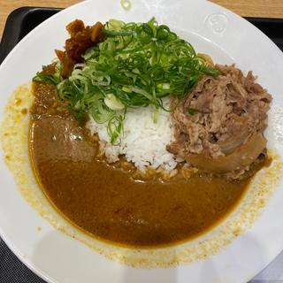 ネギたっぷりの牛肉カレー(松屋　博多駅南店)
