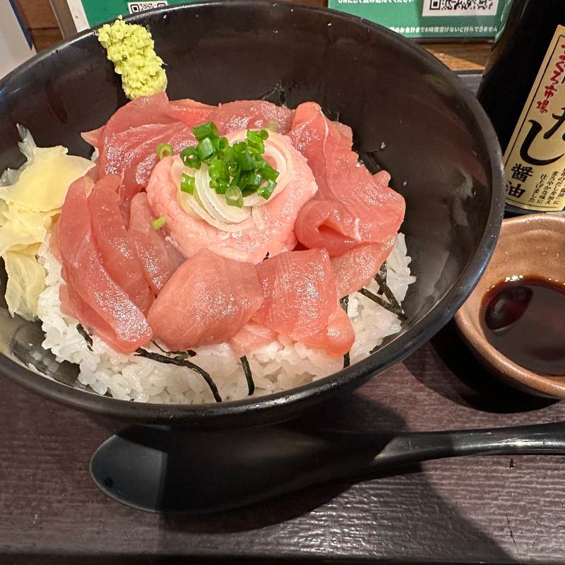 まぐろ二色丼(鮪市場 小田急海老名駅店)