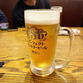 パーフェクトサントリービール(はまぐり屋串左衛門)