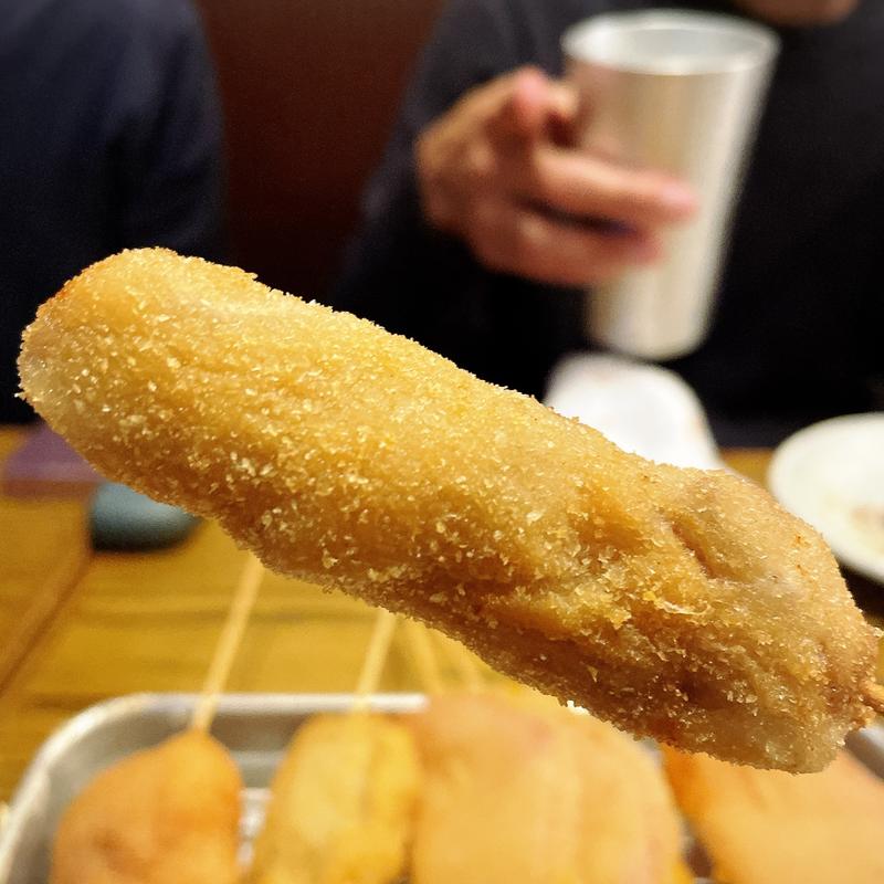 串揚げ（ささみ）(はまぐり屋串左衛門)