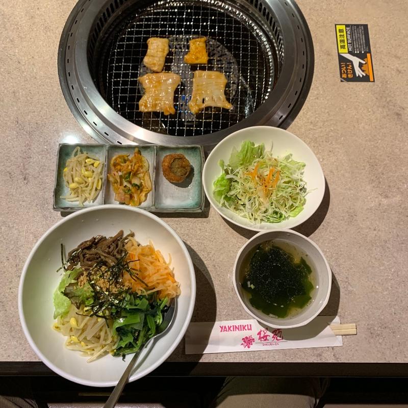 ビビンバランチ(焼肉桜苑)