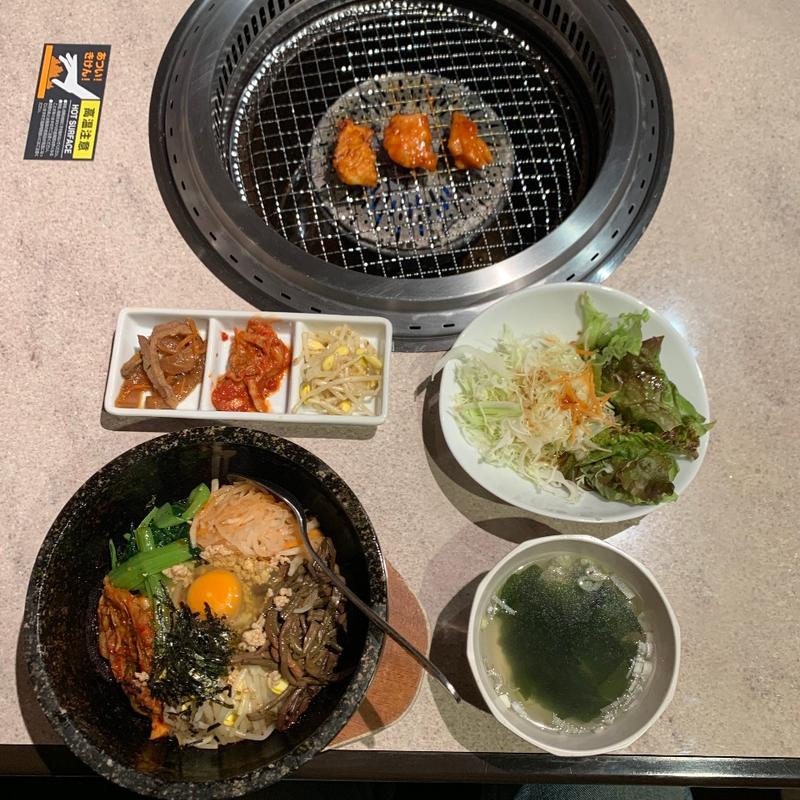 石焼ビビンバランチ(焼肉桜苑)