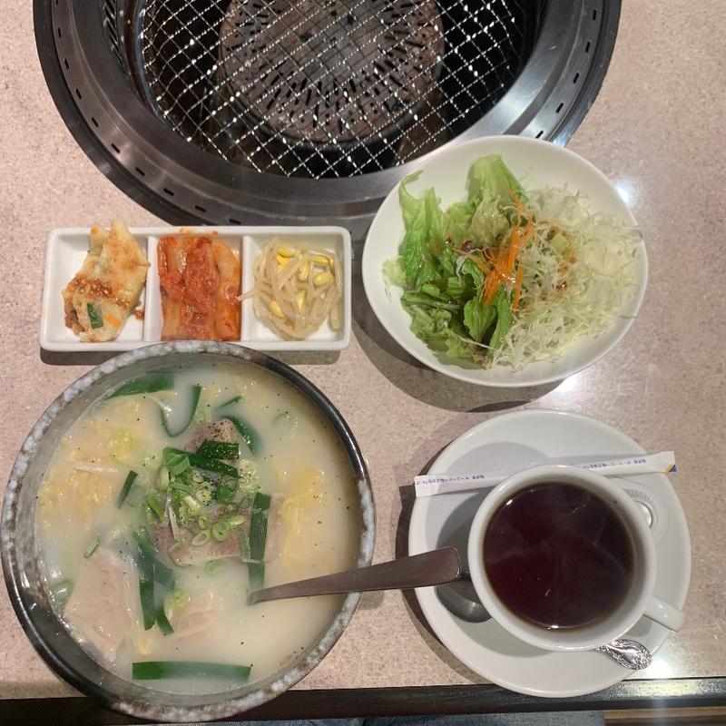 コムタンスープランチ（ラーメン）(焼肉桜苑)