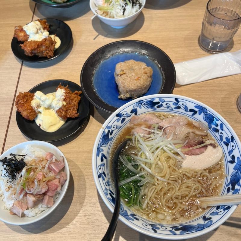 平日限定セット(貝出汁らぁ麺海美風 浅草店)