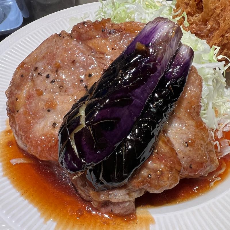 厚切りポークソテー(気まぐれキッチン石橋)