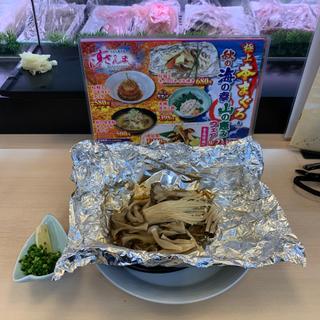 紅鮭とキノコのホイル焼き(すしざんまい 川崎店)