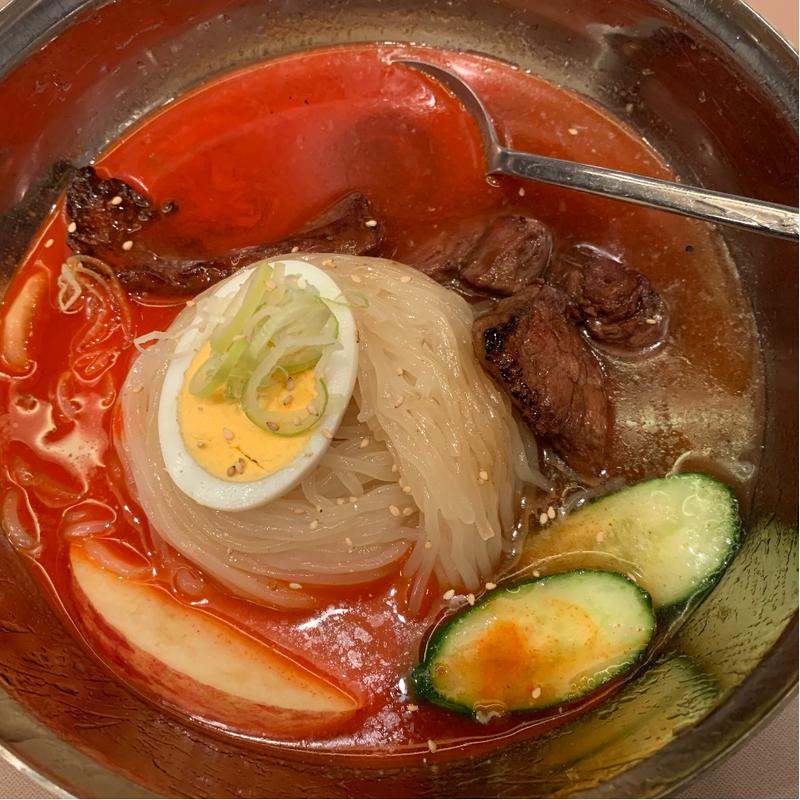 カルビ冷麺(盛岡冷麺 寿々苑 )