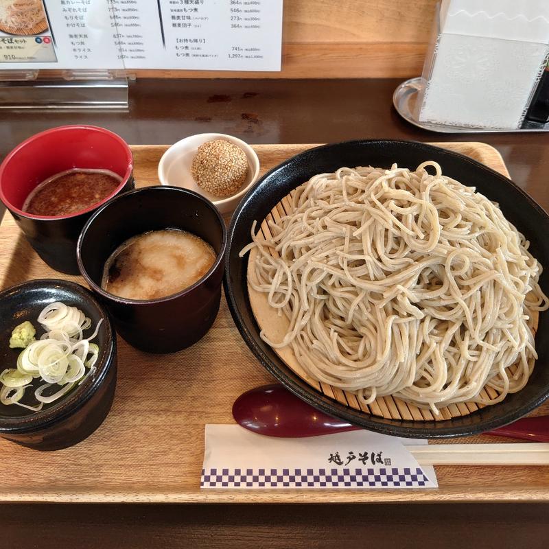 そば満喫セット(こえど蕎麦 真岡店)