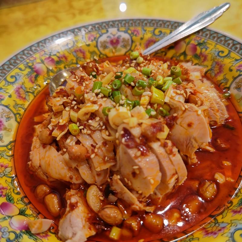 重慶よだれ鶏(横浜中華街 四川麻婆 新館)