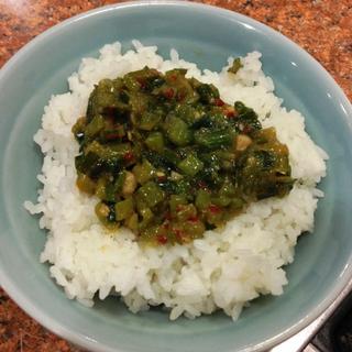 ニラ飯(元祖ニュータンタンメン本舗 鹿島田店)
