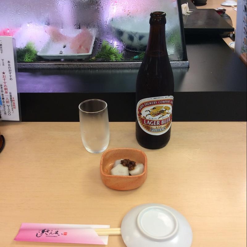 瓶ビール（キリンラガービール）(すしざんまい 川崎店)