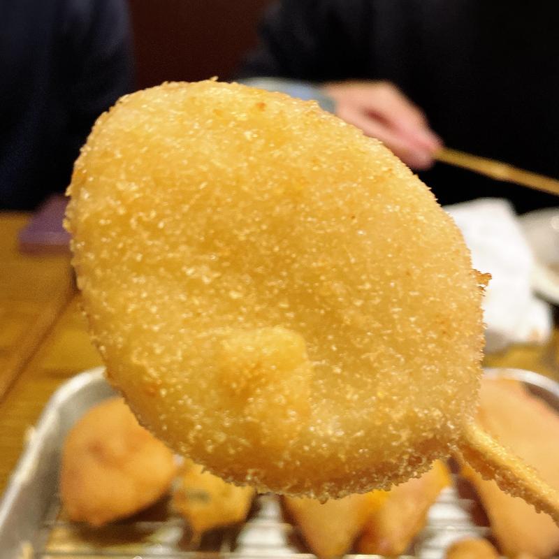 串揚げ（山芋）(はまぐり屋串左衛門)