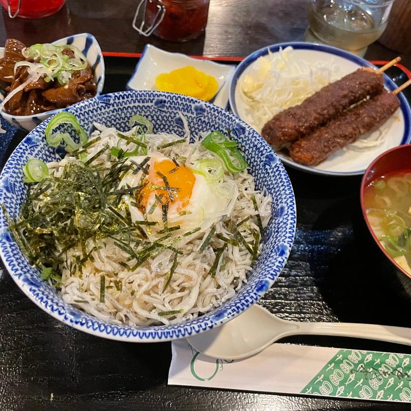 じゃこ飯ランチ(おおぞら)