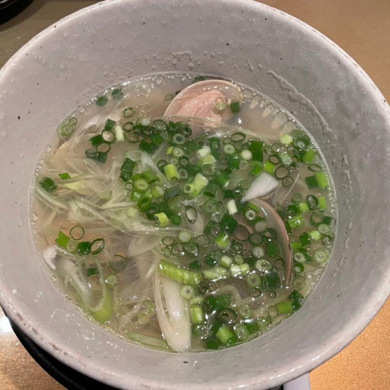はまぐりラーメン(麺屋鍋屋居酒屋 雷神 錦店)