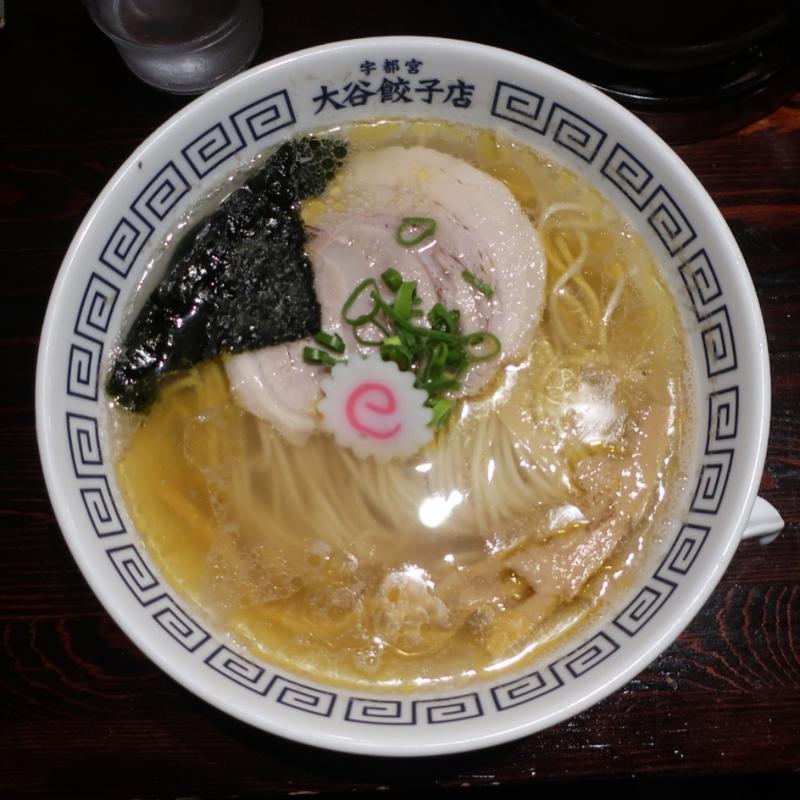 塩そば(大谷餃子店 宇都宮駅西口店)