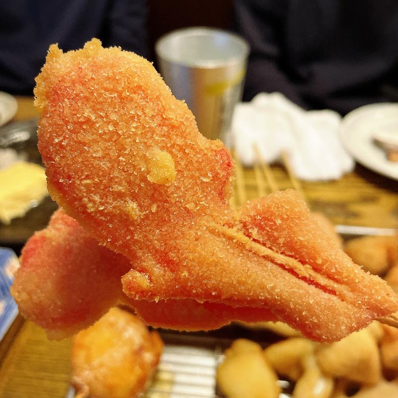 串揚げ（紅しょうが）(はまぐり屋串左衛門)