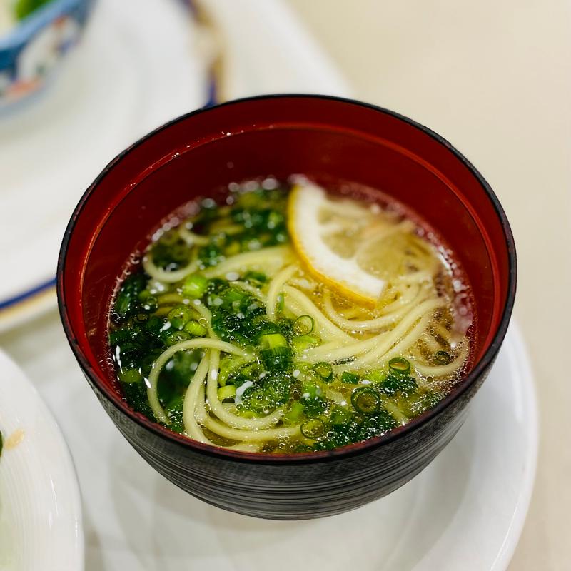 モーニングブュッフェ　伯方の塩ラーメン(今治国際ホテル )