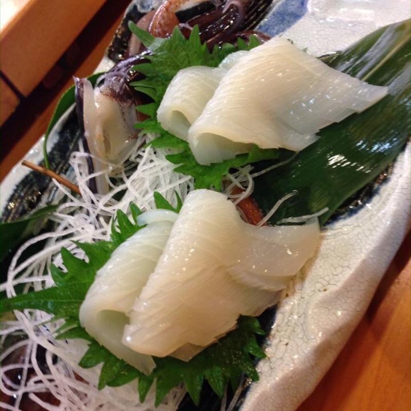 イカ刺し(呉竹鮨)