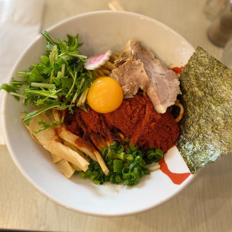 辛まぜそば(佐藤製麺所)