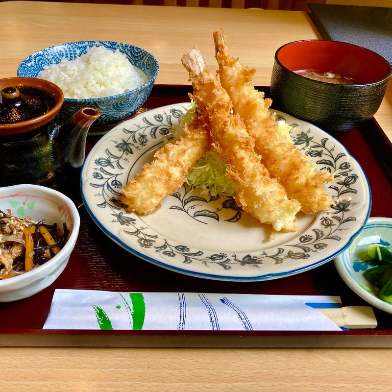 海老フライ定食(かねやま （海鮮料理 かねやま）)
