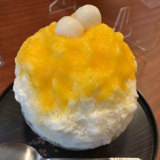 パイン＆オレンジ(ひまわりイエロー)(氷カフェ あん)