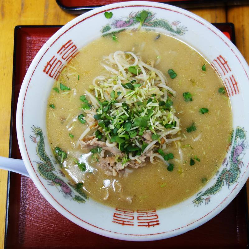 味噌ラーメン(御食事処 王珉(ワンミン))